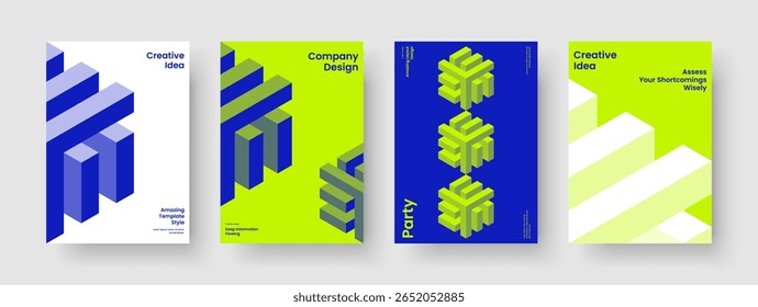 Geometric Report Design. Isolated Poster Template. Creative Brochure Layout. Flyer. Business Presentation. Background. Banner. Book Cover. Notebook. Brand Identity. Portfolio. Catalog. Journal