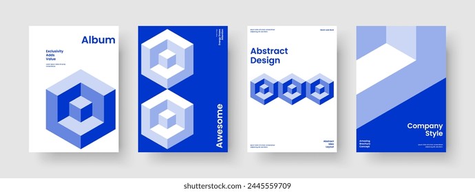 Geometric Report Design. Modern Background Template. Isolated Brochure Layout. Flyer. Banner. Business Presentation. Book Cover. Poster. Leaflet. Advertising. Newsletter. Magazine. Journal