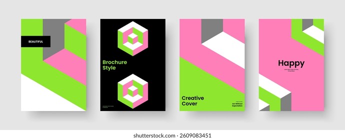 Geometric Report Design. Modern Background Layout. Isolated Brochure Template. Poster. Business Presentation. Banner. Book Cover. Flyer. Journal. Notebook. Newsletter. Portfolio. Catalog. Magazine