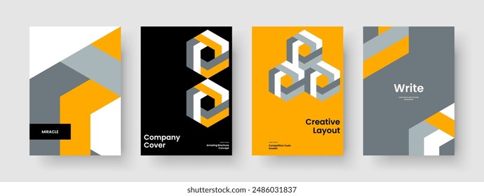 Geometric Report Design. Modern Banner Template. Abstract Background Layout. Brochure. Book Cover. Poster. Flyer. Business Presentation. Pamphlet. Handbill. Notebook. Brand Identity. Newsletter