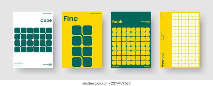 Geometric Report Design. Modern Business Presentation Layout. Creative Poster Template. Background. Book Cover. Banner. Brochure. Flyer. Leaflet. Portfolio. Handbill. Brand Identity. Pamphlet