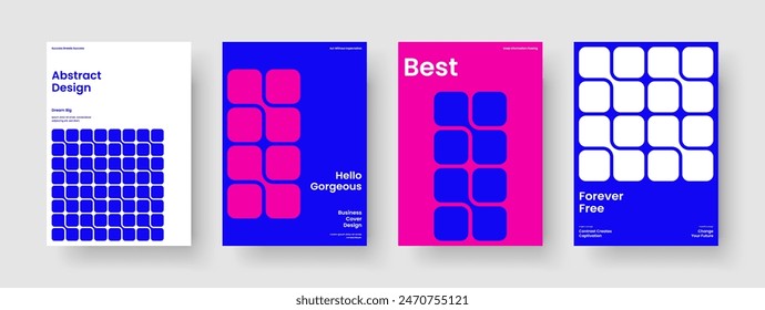 Geometric Report Design. Modern Flyer Template. Isolated Book Cover Layout. Business Presentation. Brochure. Background. Banner. Poster. Notebook. Catalog. Magazine. Pamphlet. Newsletter. Leaflet