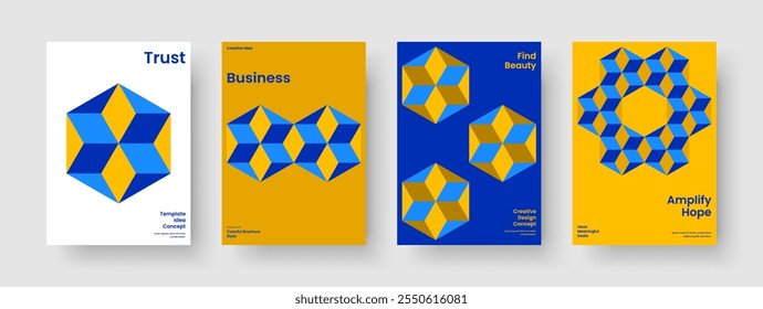Geometric Report Design. Modern Flyer Template. Creative Banner Layout. Business Presentation. Brochure. Background. Poster. Book Cover. Newsletter. Portfolio. Magazine. Advertising. Notebook