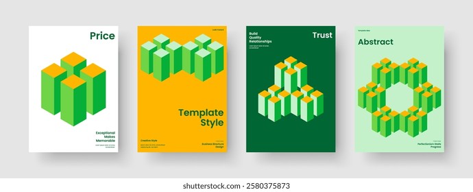 Geometric Report Design. Modern Poster Layout. Abstract Flyer Template. Business Presentation. Banner. Book Cover. Background. Brochure. Newsletter. Brand Identity. Pamphlet. Notebook. Handbill