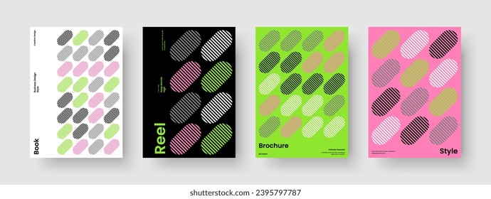 Geometric Report Layout. Abstract Banner Template. Isolated Book Cover Design. Brochure. Business Presentation. Background. Flyer. Poster. Portfolio. Newsletter. Brand Identity. Notebook. Journal