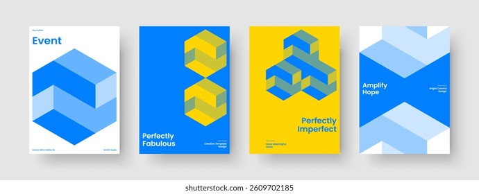 Geometric Report Layout. Abstract Banner Template. Isolated Business Presentation Design. Brochure. Book Cover. Flyer. Poster. Background. Newsletter. Brand Identity. Pamphlet. Leaflet. Journal