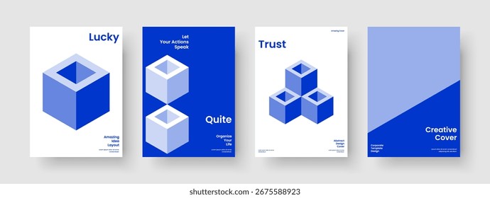 Geometric Report Layout. Abstract Banner Design. Isolated Book Cover Template. Flyer. Background. Poster. Business Presentation. Brochure. Notebook. Catalog. Handbill. Leaflet. Advertising