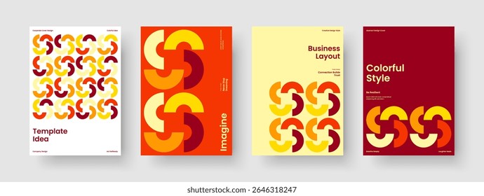 Geometric Report Layout. Abstract Book Cover Template. Creative Brochure Design. Poster. Business Presentation. Banner. Background. Flyer. Brand Identity. Magazine. Leaflet. Catalog. Handbill