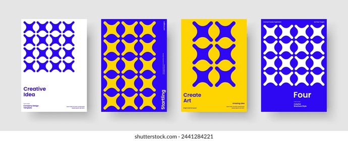 Geometric Report Layout. Abstract Brochure Design. Modern Book Cover Template. Banner. Business Presentation. Flyer. Poster. Background. Advertising. Leaflet. Newsletter. Magazine. Catalog