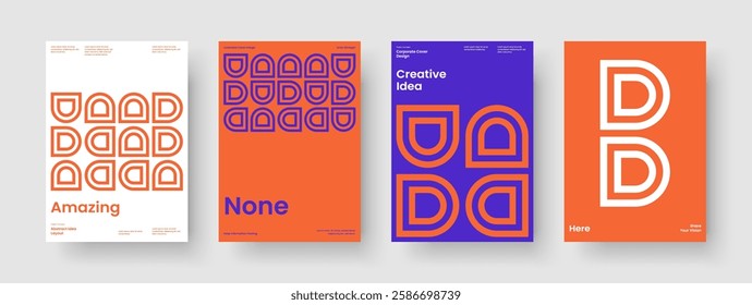 Geometric Report Layout. Abstract Business Presentation Template. Modern Brochure Design. Book Cover. Banner. Background. Poster. Flyer. Brand Identity. Pamphlet. Advertising. Magazine. Handbill