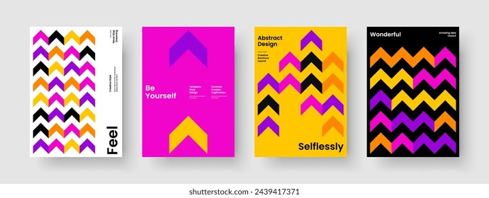 Geometric Report Layout. Abstract Flyer Design. Creative Book Cover Template. Business Presentation. Banner. Poster. Background. Brochure. Brand Identity. Advertising. Catalog. Newsletter. Magazine