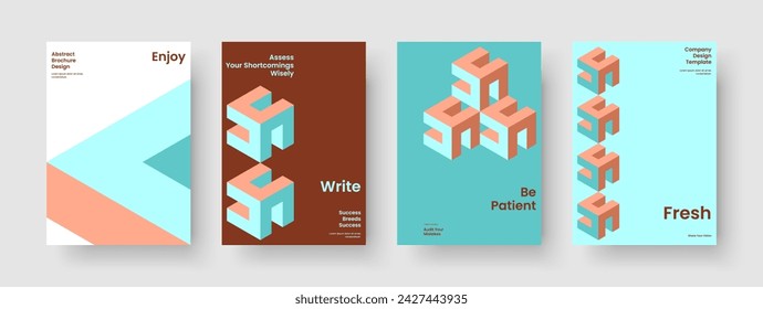 Geometric Report Layout. Creative Banner Template. Abstract Poster Design. Business Presentation. Book Cover. Background. Brochure. Flyer. Notebook. Pamphlet. Advertising. Handbill. Journal