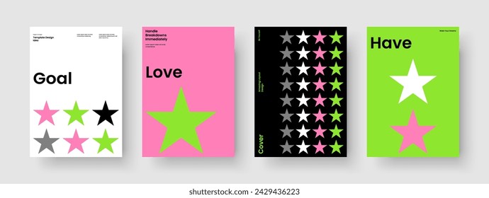 Geometric Report Layout. Creative Book Cover Template. Isolated Business Presentation Design. Brochure. Flyer. Banner. Background. Poster. Magazine. Brand Identity. Notebook. Journal. Leaflet