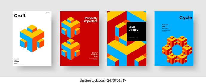 Geometric Report Layout. Isolated Background Template. Abstract Banner Design. Book Cover. Business Presentation. Flyer. Brochure. Poster. Notebook. Pamphlet. Newsletter. Journal. Leaflet