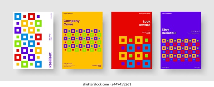 Geometric Report Layout. Isolated Book Cover Design. Abstract Banner Template. Background. Poster. Business Presentation. Brochure. Flyer. Portfolio. Advertising. Newsletter. Handbill. Leaflet