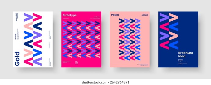 Geometric Report Layout. Isolated Book Cover Template. Abstract Flyer Design. Brochure. Banner. Poster. Background. Business Presentation. Notebook. Handbill. Pamphlet. Magazine. Portfolio. Catalog