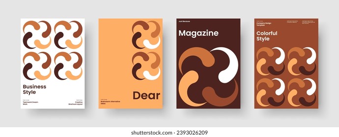 Geometric Report Layout. Isolated Business Presentation Template. Abstract Background Design. Poster. Flyer. Banner. Book Cover. Brochure. Pamphlet. Magazine. Catalog. Newsletter. Advertising