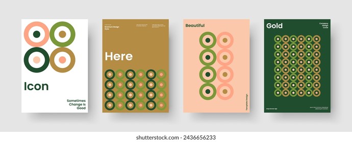 Geometric Report Layout. Isolated Flyer Template. Creative Brochure Design. Business Presentation. Background. Book Cover. Poster. Banner. Catalog. Journal. Pamphlet. Portfolio. Advertising