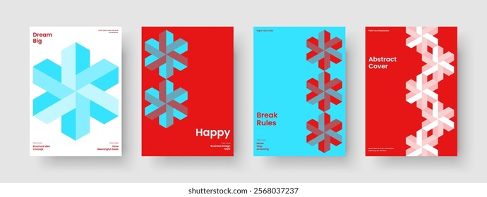 Geometric Report Layout. Isolated Flyer Template. Modern Business Presentation Design. Brochure. Poster. Book Cover. Background. Banner. Magazine. Leaflet. Handbill. Journal. Pamphlet. Newsletter