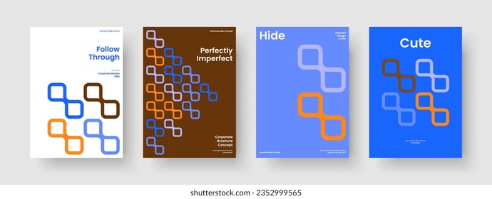 Geometric Report Layout. Isolated Poster Design. Modern Banner Template. Background. Flyer. Brochure. Book Cover. Business Presentation. Handbill. Catalog. Brand Identity. Portfolio. Notebook