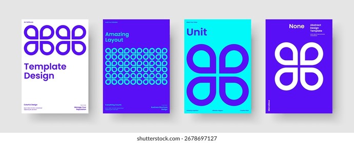 Geometric Report Layout. Isolated Poster Template. Creative Flyer Design. Brochure. Business Presentation. Background. Banner. Book Cover. Portfolio. Handbill. Advertising. Catalog. Leaflet