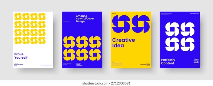 Diseño de informe geométrico. Diseño de póster aislado. Plantilla de volante creativo. Antecedentes. Portada de libro. Anuncio. Folleto. Presentación de Negocios. Diario. Panfleto. Folleto. Identidad de marca. Cuaderno
