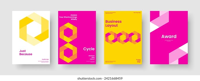 Geometric Report Layout. Modern Book Cover Template. Creative Poster Design. Flyer. Background. Banner. Brochure. Business Presentation. Brand Identity. Magazine. Journal. Handbill. Advertising