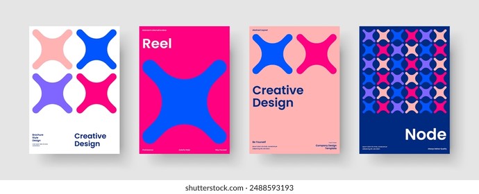 Diseño de informe geométrico. Diseño de folleto moderno. Plantilla de presentación empresarial creativa. Cartel. Anuncio. Volante. Antecedentes. Portada del libro. Revista. Prospecto. Publicidad. Folleto. Folleto