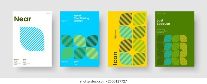 Diseño de informe geométrico. Diseño moderno de volantes. Plantilla de presentación de negocios aislados. Portada de libro. Cartel. Antecedentes. Folleto. Anuncio. Diario. Cartera. Identidad de marca. Revista. Folleto