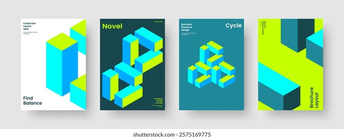 Geometric Report Layout. Modern Flyer Template. Isolated Business Presentation Design. Background. Book Cover. Poster. Banner. Brochure. Notebook. Newsletter. Brand Identity. Leaflet. Magazine