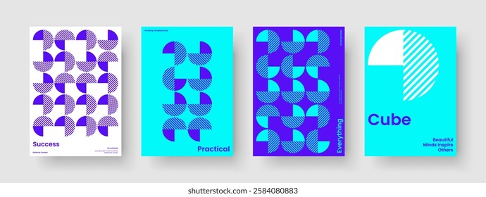 Geometric Report Template. Abstract Banner Layout. Isolated Flyer Design. Background. Book Cover. Brochure. Business Presentation. Poster. Journal. Pamphlet. Magazine. Notebook. Portfolio. Leaflet
