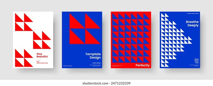 Geometric Report Template. Abstract Brochure Design. Isolated Background Layout. Poster. Banner. Flyer. Book Cover. Business Presentation. Leaflet. Catalog. Pamphlet. Portfolio. Brand Identity