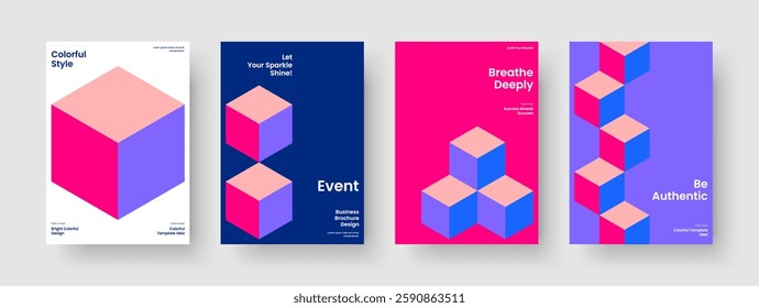 Geometric Report Template. Abstract Brochure Layout. Modern Business Presentation Design. Flyer. Poster. Background. Book Cover. Banner. Advertising. Portfolio. Newsletter. Leaflet. Handbill