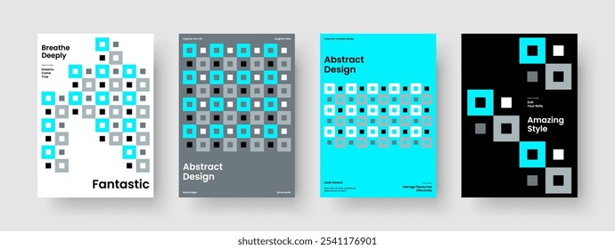 Geometric Report Template. Abstract Flyer Design. Isolated Business Presentation Layout. Book Cover. Background. Poster. Banner. Brochure. Handbill. Leaflet. Portfolio. Newsletter. Brand Identity