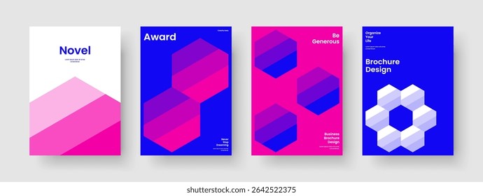 Geometric Report Template. Abstract Flyer Design. Creative Brochure Layout. Background. Poster. Book Cover. Banner. Business Presentation. Advertising. Newsletter. Portfolio. Magazine. Journal