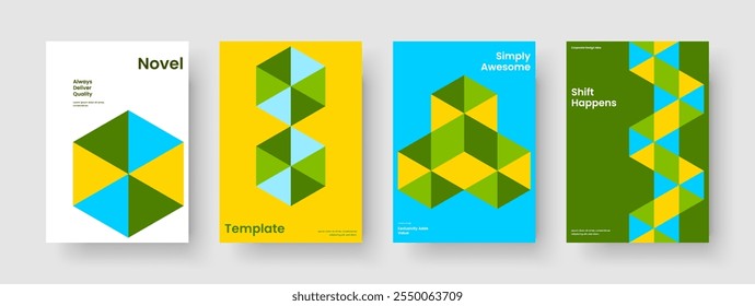 Geometric Report Template. Isolated Background Layout. Abstract Banner Design. Brochure. Book Cover. Business Presentation. Flyer. Poster. Newsletter. Magazine. Catalog. Portfolio. Notebook