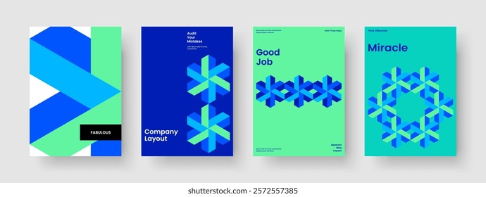 Geometric Report Template. Isolated Business Presentation Layout. Creative Poster Design. Banner. Flyer. Background. Book Cover. Brochure. Magazine. Notebook. Catalog. Pamphlet. Portfolio. Leaflet
