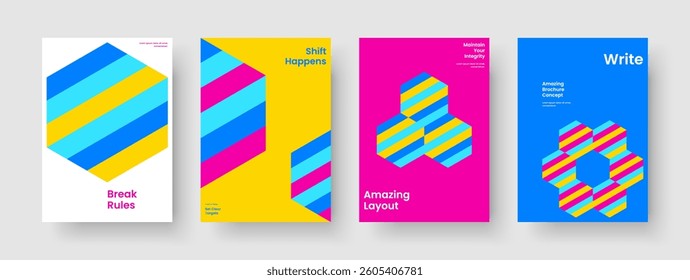 Geometric Report Template. Isolated Flyer Design. Creative Background Layout. Banner. Poster. Brochure. Book Cover. Business Presentation. Journal. Brand Identity. Newsletter. Pamphlet. Advertising