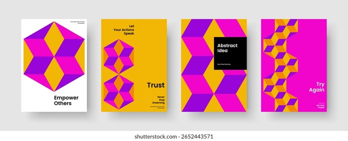 Geometric Report Template. Isolated Poster Design. Modern Business Presentation Layout. Banner. Flyer. Book Cover. Brochure. Background. Newsletter. Magazine. Handbill. Leaflet. Journal. Portfolio