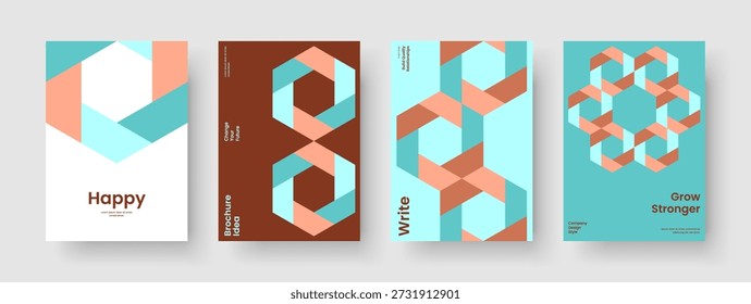 Modelo de Relatório Geométrico. Design de fundo moderno. Esquema de Cartaz Isolado. Brochura. Folheto. Apresentação Comercial. Estandarte. Capa do livro. Catálogo. Portfólio. Diário. Folheto. Revista. Caderno