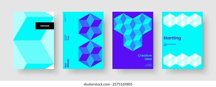 Geometric Report Template. Modern Flyer Design. Abstract Poster Layout. Brochure. Banner. Background. Business Presentation. Book Cover. Leaflet. Handbill. Portfolio. Magazine. Newsletter