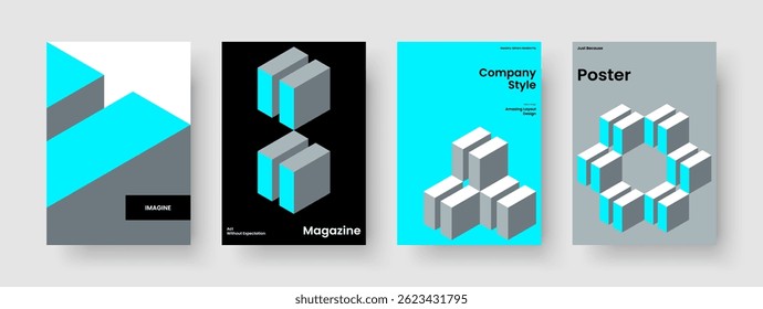 Geometric Report Template. Modern Flyer Layout. Abstract Background Design. Book Cover. Banner. Brochure. Business Presentation. Poster. Pamphlet. Brand Identity. Magazine. Handbill. Newsletter