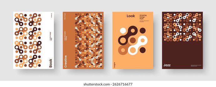 Geometric Report Template. Modern Flyer Layout. Abstract Background Design. Banner. Poster. Book Cover. Business Presentation. Brochure. Brand Identity. Leaflet. Catalog. Portfolio. Pamphlet