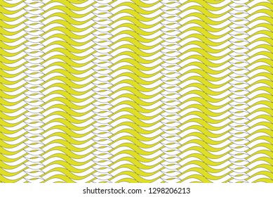 geometric retro abstract repeatable modern wave pattern