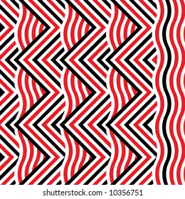 geometric retro pattern