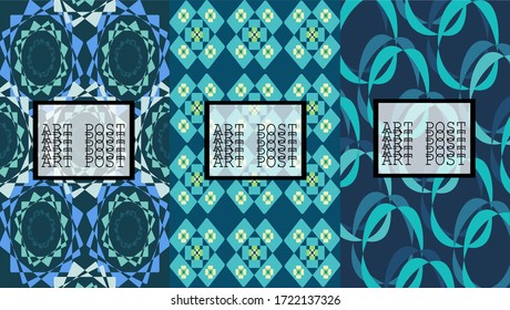 Papel pintado retro geométrico.Fondo impecable. Impresión textil de moda.