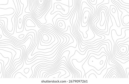 Geometric retro wave seamless pattern with black and white shapes and swirling lines