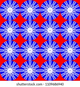 Geometric round colorful pattern, design, ornament