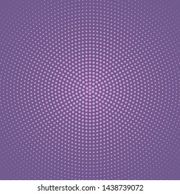 Geometric round dot pattern background - abstract vector illustration from circles