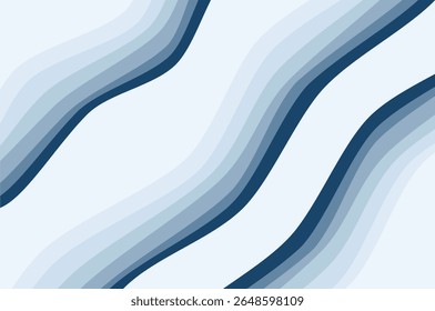 Línea geométrica redondeada a rayas con color gris. Fondo abstracto de Plantilla de diseño de estilo retro con espacio de copia.
